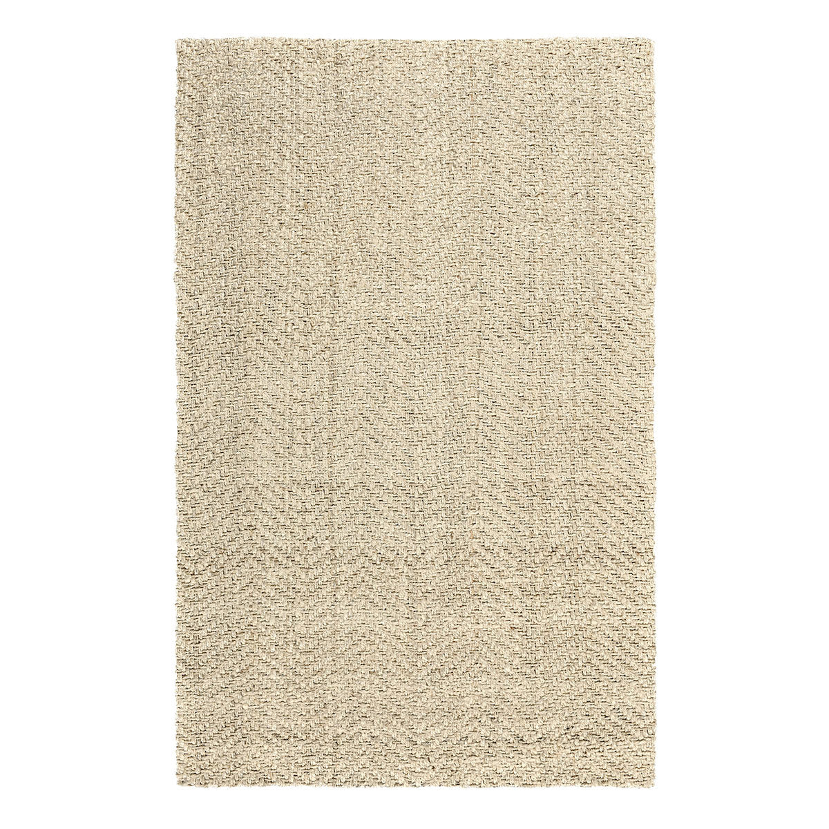 Herringbone Rug - Ivory - 2'x3'