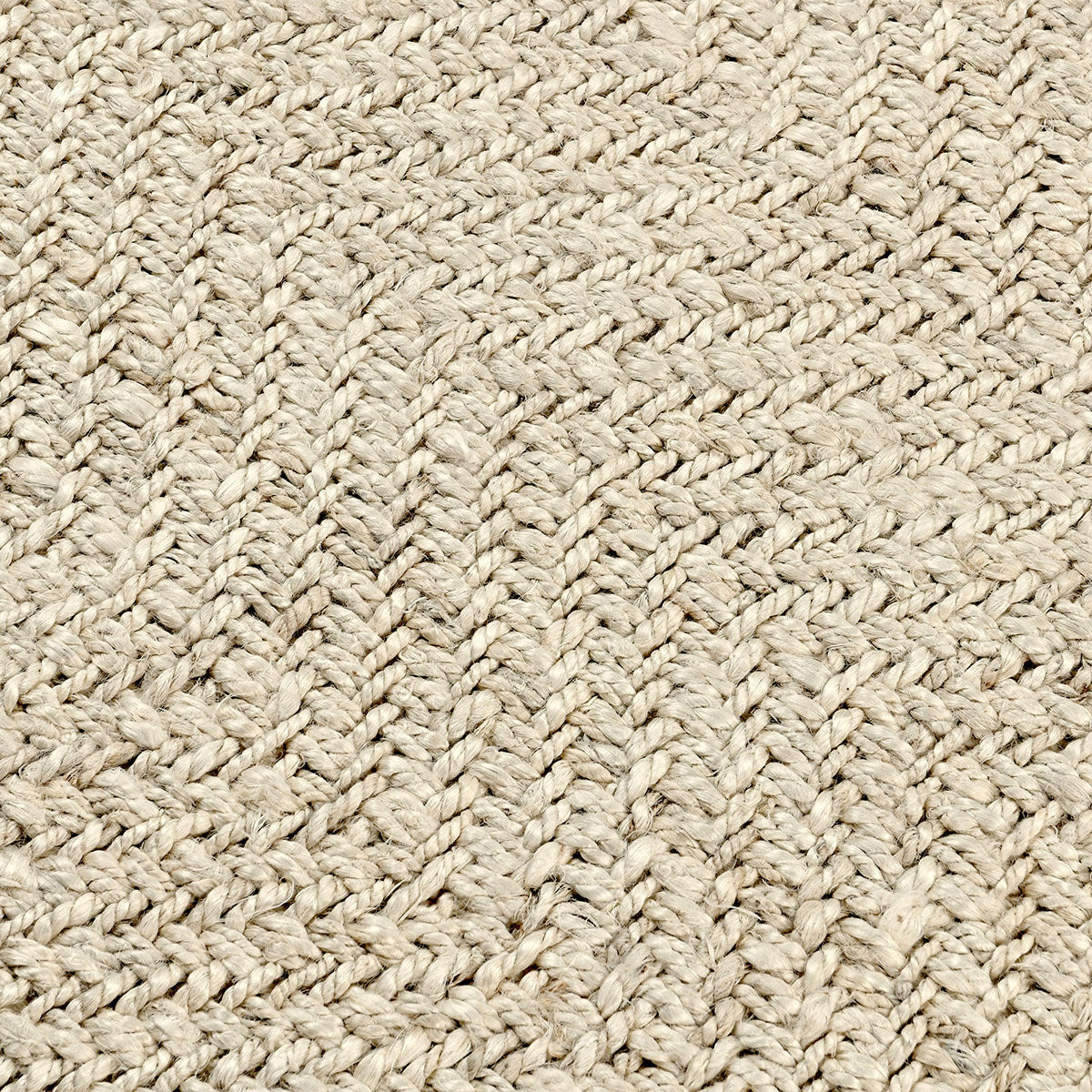 Herringbone Rug - Ivory - 2'x3'