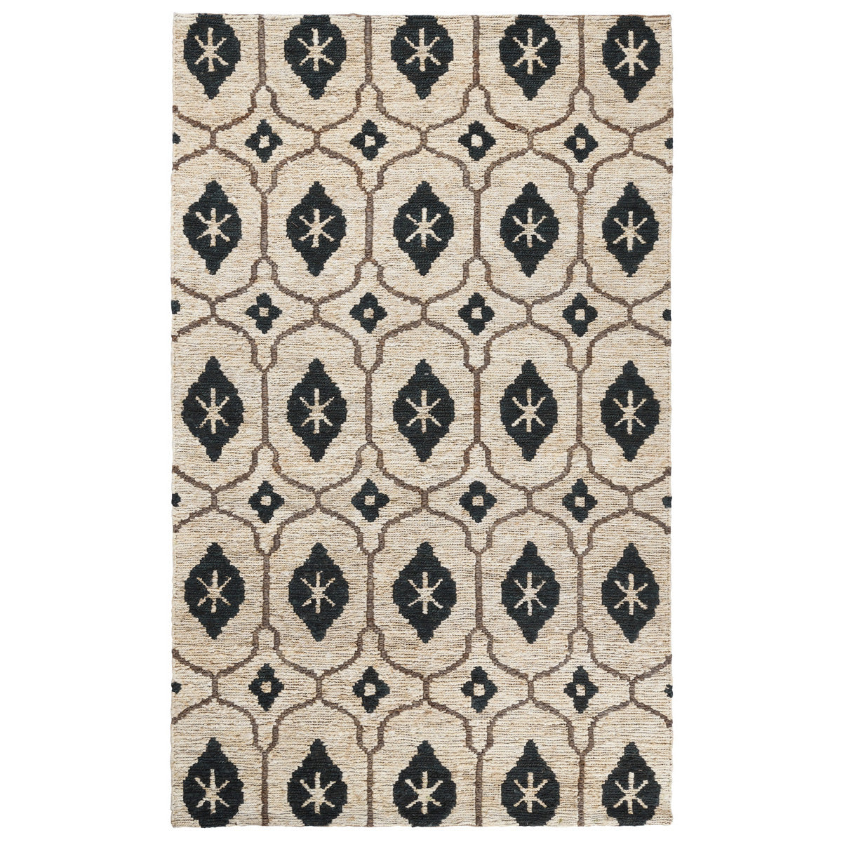 Tanami Soumak Rug - Ivory Multi - 2'x3'