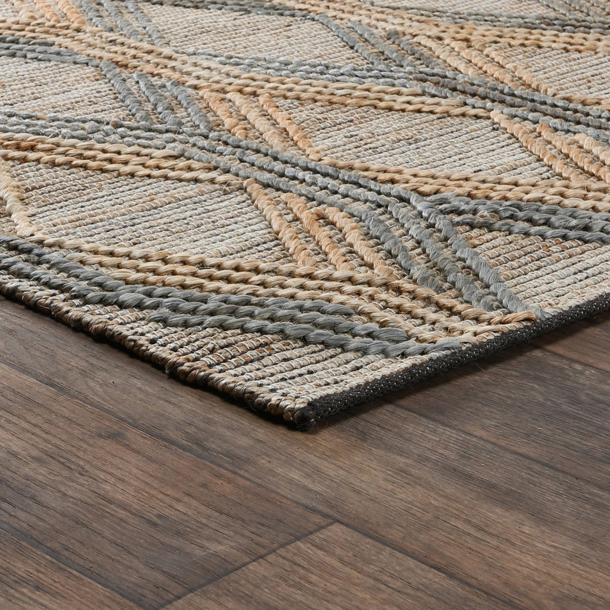 Sylmar Rug - Natural/Mineral Blue - 2'x3'