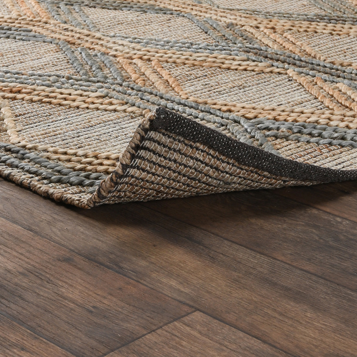 Sylmar Rug - Natural/Mineral Blue - 2'x3'
