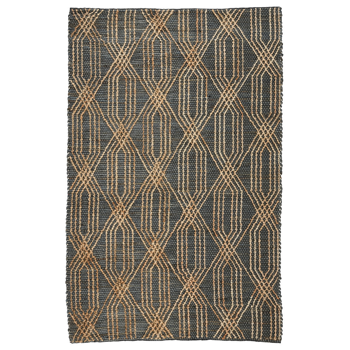 Tustin Rug - Blue Charcoal/Natural - 2'x3'
