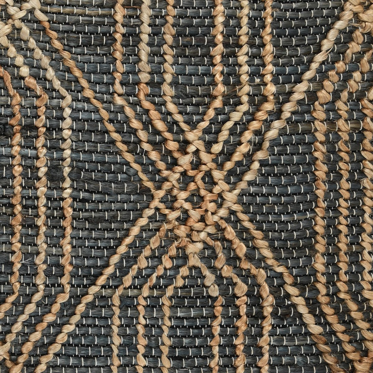 Tustin Rug - Blue Charcoal/Natural - 2'x3'