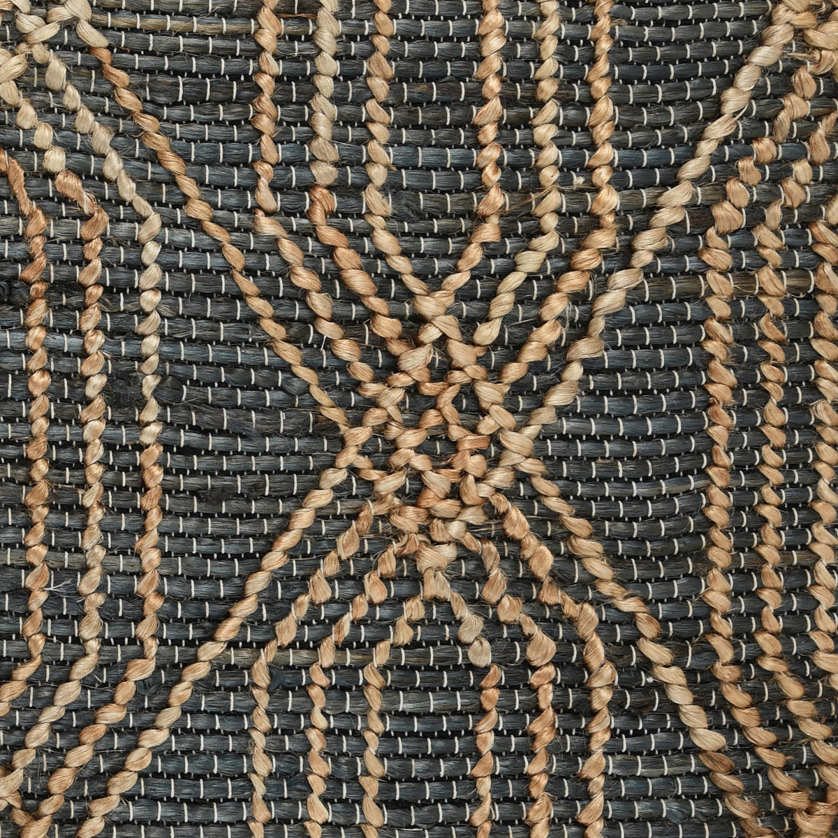 Tustin Rug - Blue Charcoal/Natural - 2'x3'