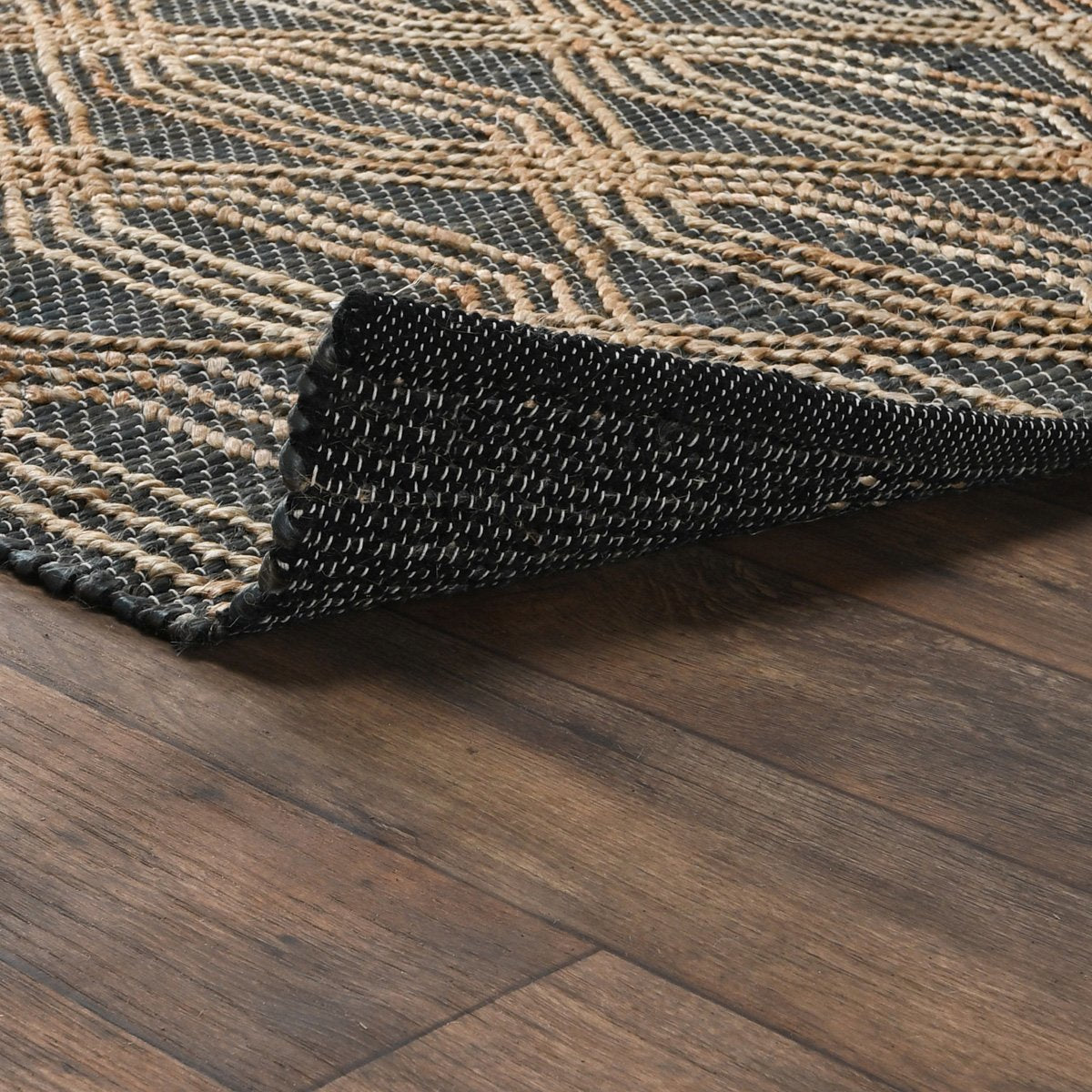 Tustin Rug - Blue Charcoal/Natural - 2'x3'