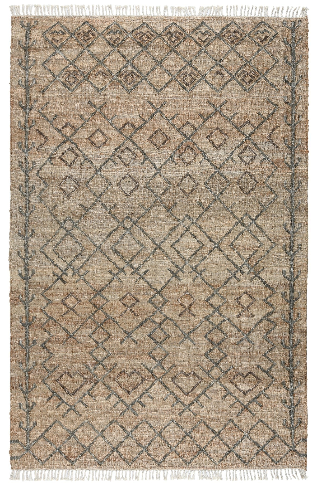 Accona Rug - Natural/Sage - 2'x3'