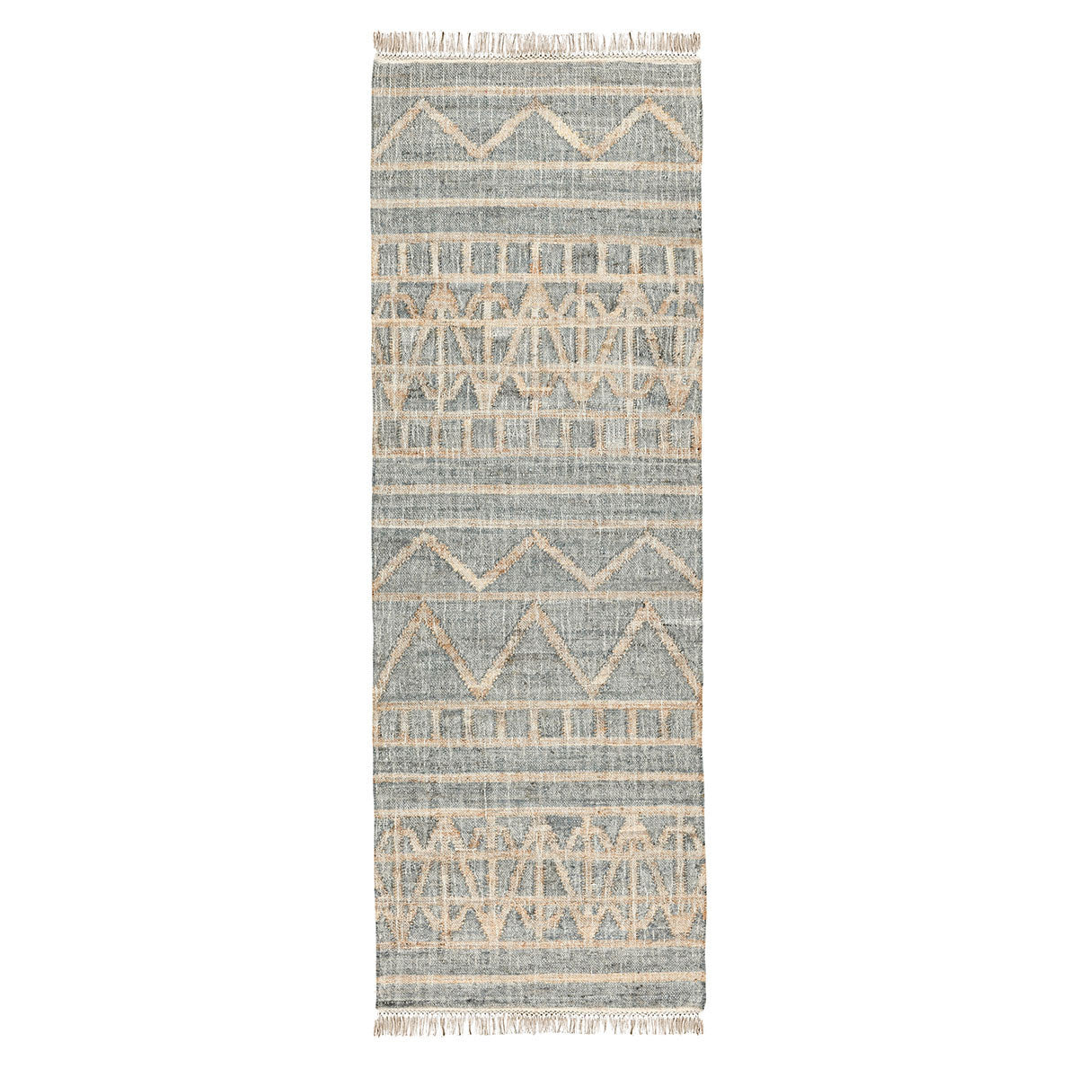 Kingston Distressed Rug - Spa Blue - 2.6'x8'