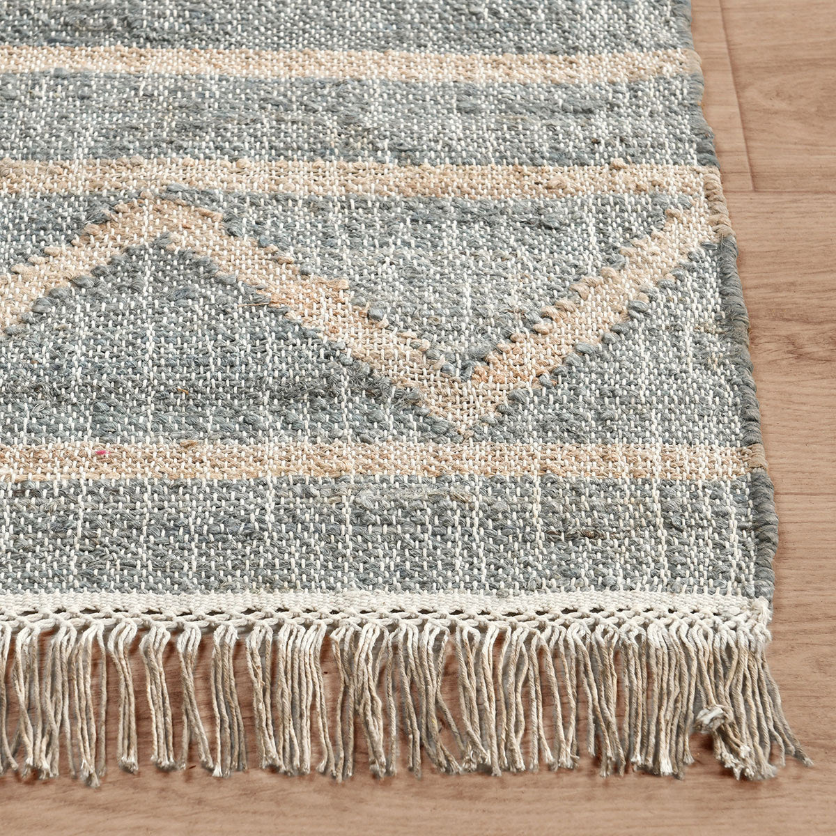 Kingston Distressed Rug - Spa Blue - 2.6'x8'