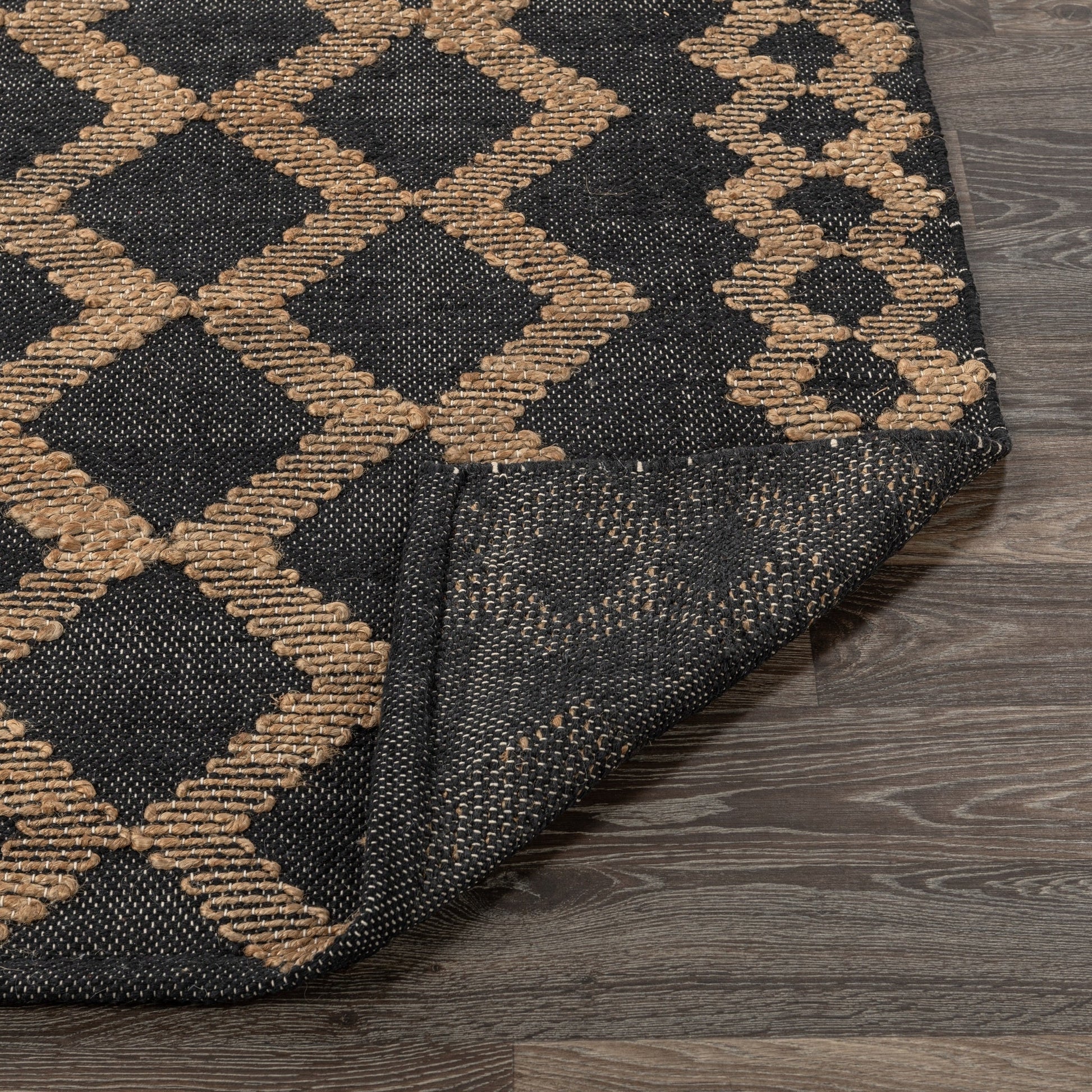 Gobi Rug - Black/Natural - 2'x3'