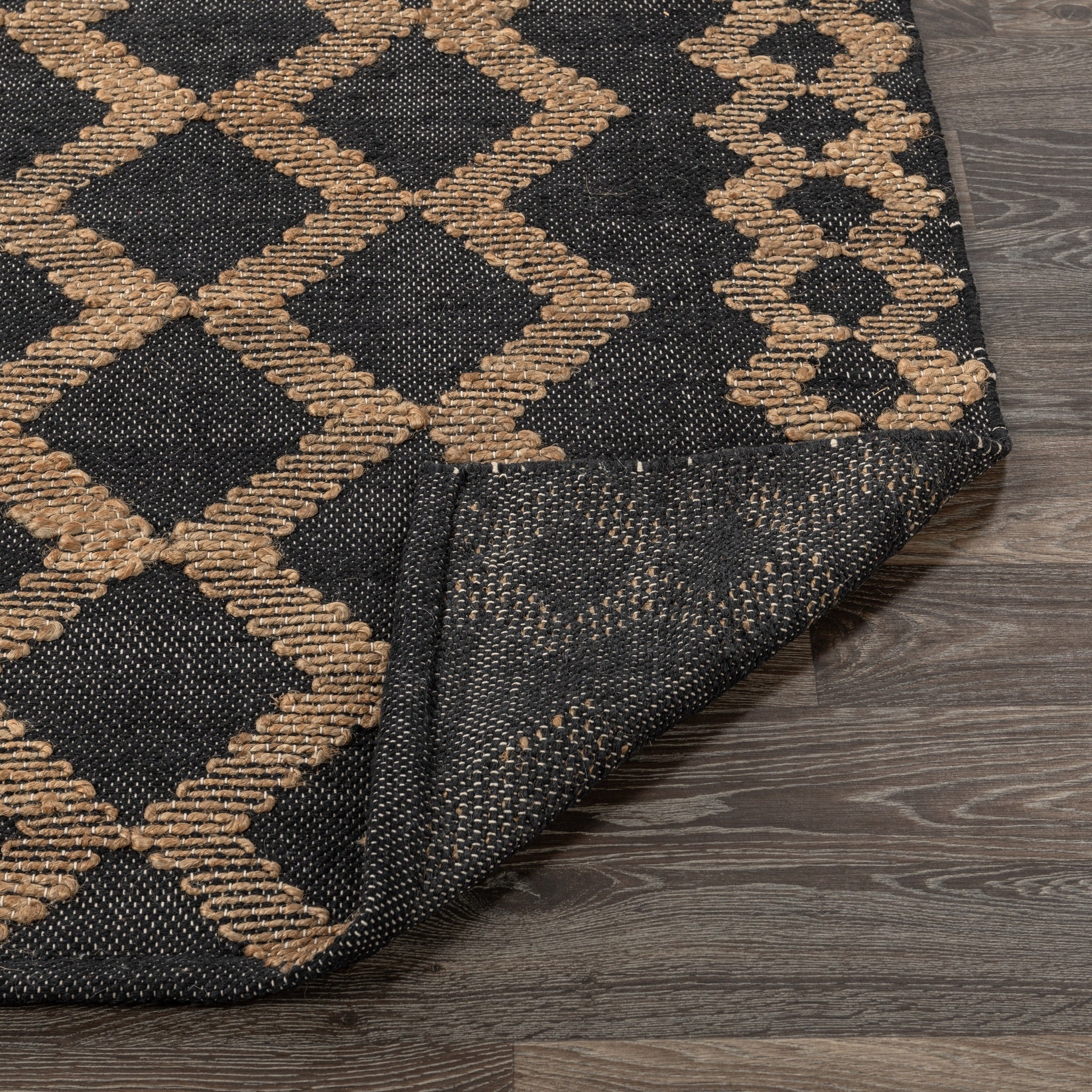 Gobi Rug - Black/Natural - 2'x3'