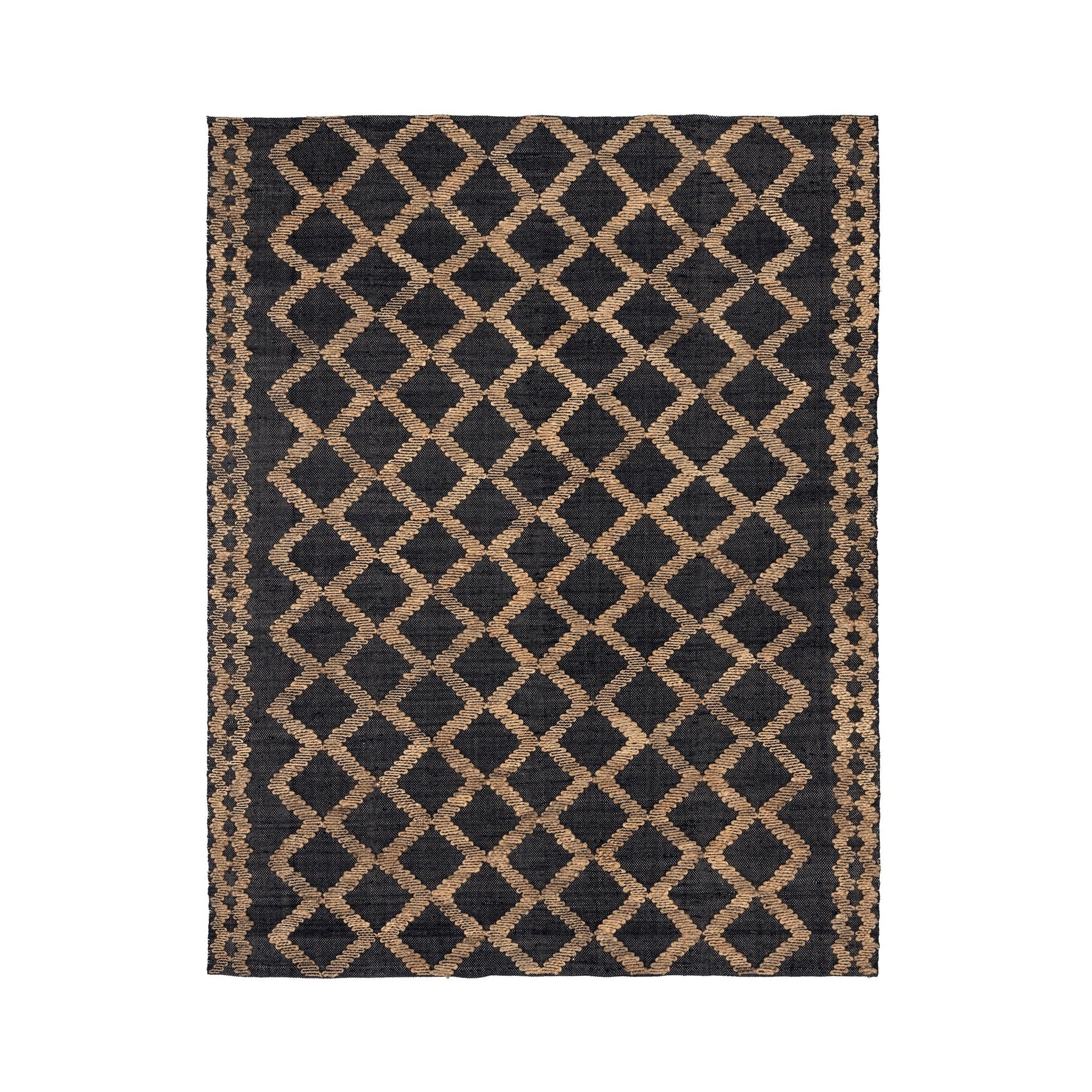 Gobi Rug - Black/Natural - 2'x3'