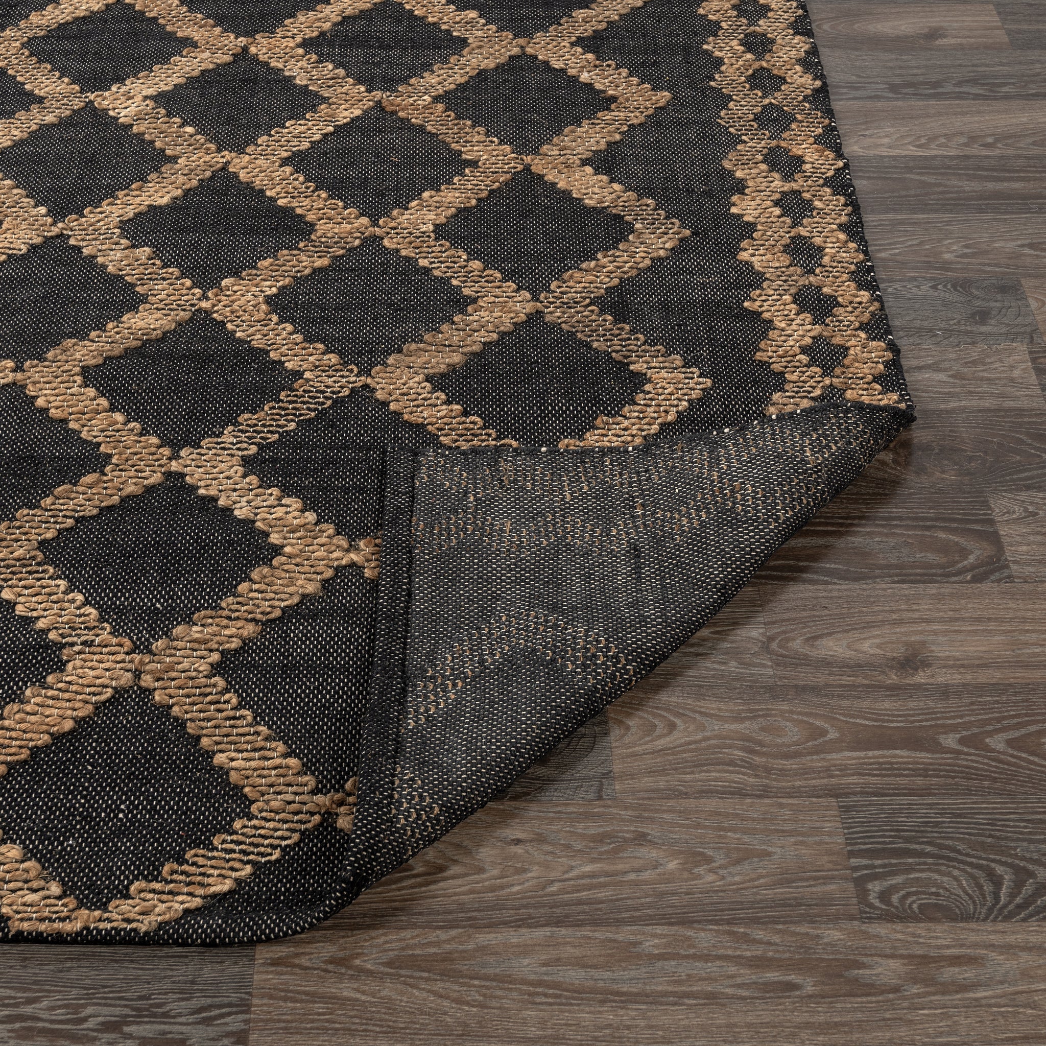 Gobi Rug - Black/Natural - 2'x3'