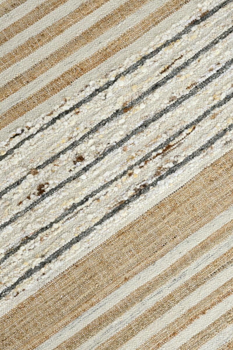 Pego Stripe Rug - Natural Multi - 2'x3'