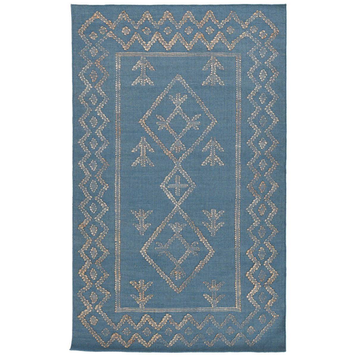 Lagos Rug - Blue/Natural - 2'x3'