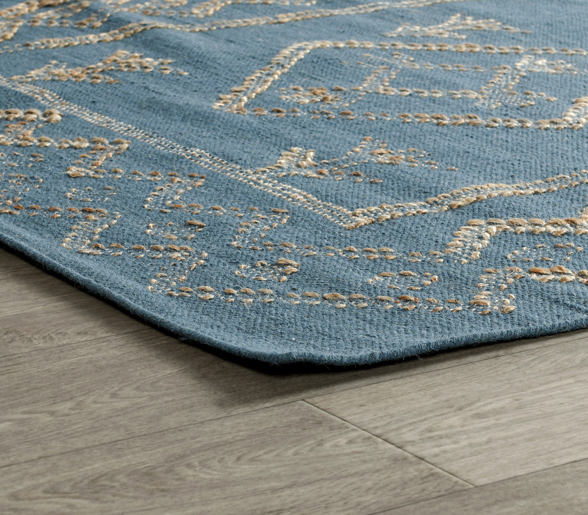 Lagos Rug - Blue/Natural - 2'x3'