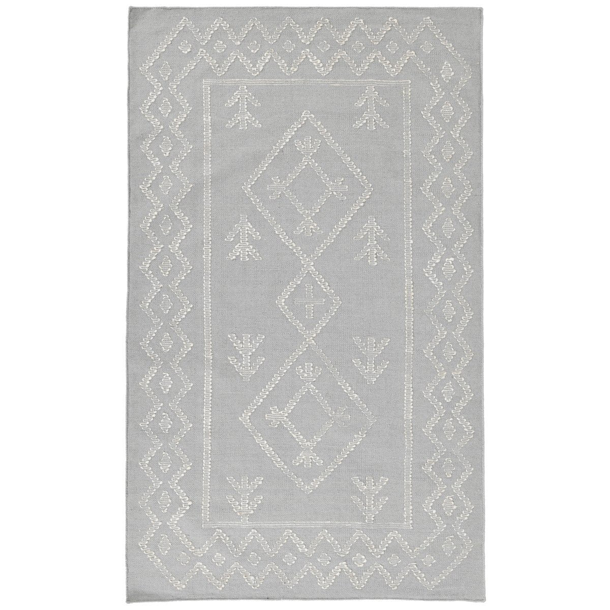 Lagos Rug - Gray/Ivory - 2'x3'