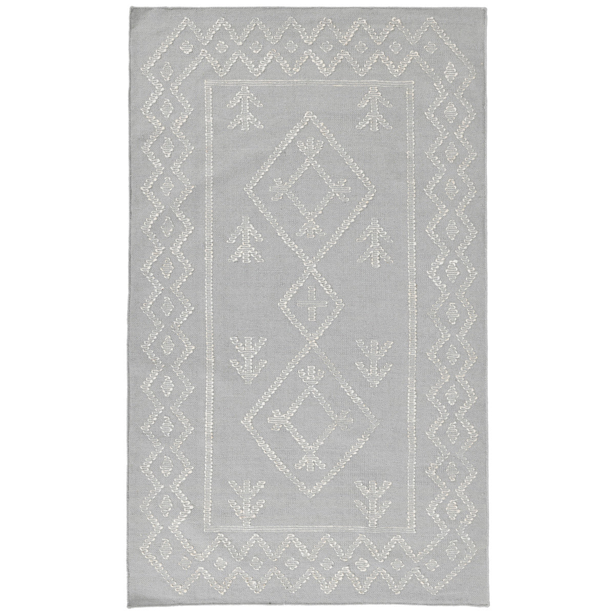 Lagos Rug - Gray/Ivory - 2'x3'