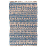 Solana Distressed Rug - Blue Natural - 2'x3'