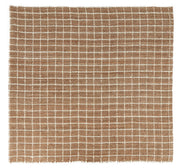 Windowpane Chenille Natural/Ivory