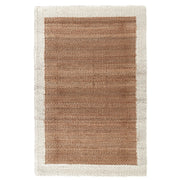 Frame Rug - Natural/Ivory - 2'x3'