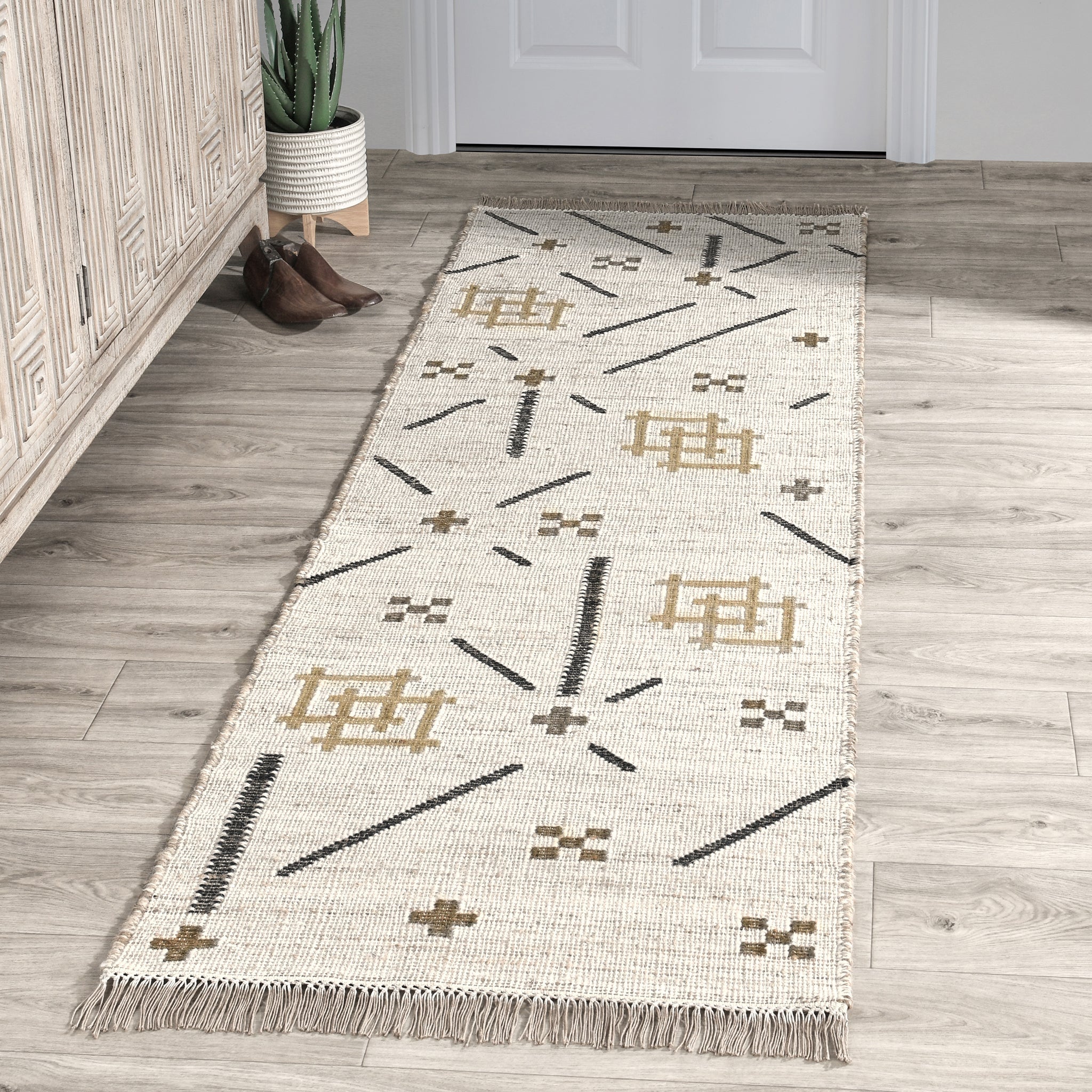 Belfast Caviar Rug - Ivory Multi - 2'x3'