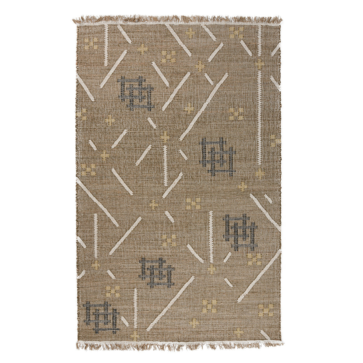 Belfast Caviar Rug - Khaki Multi - 2'x3'