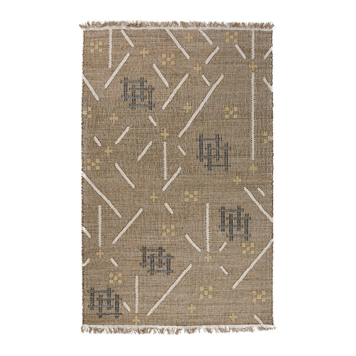 Belfast Caviar Rug - Khaki Multi - 2'x3'