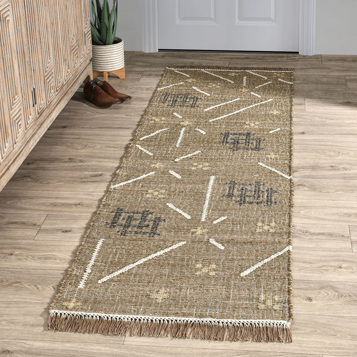 Belfast Caviar Rug - Khaki Multi - 2'x3'