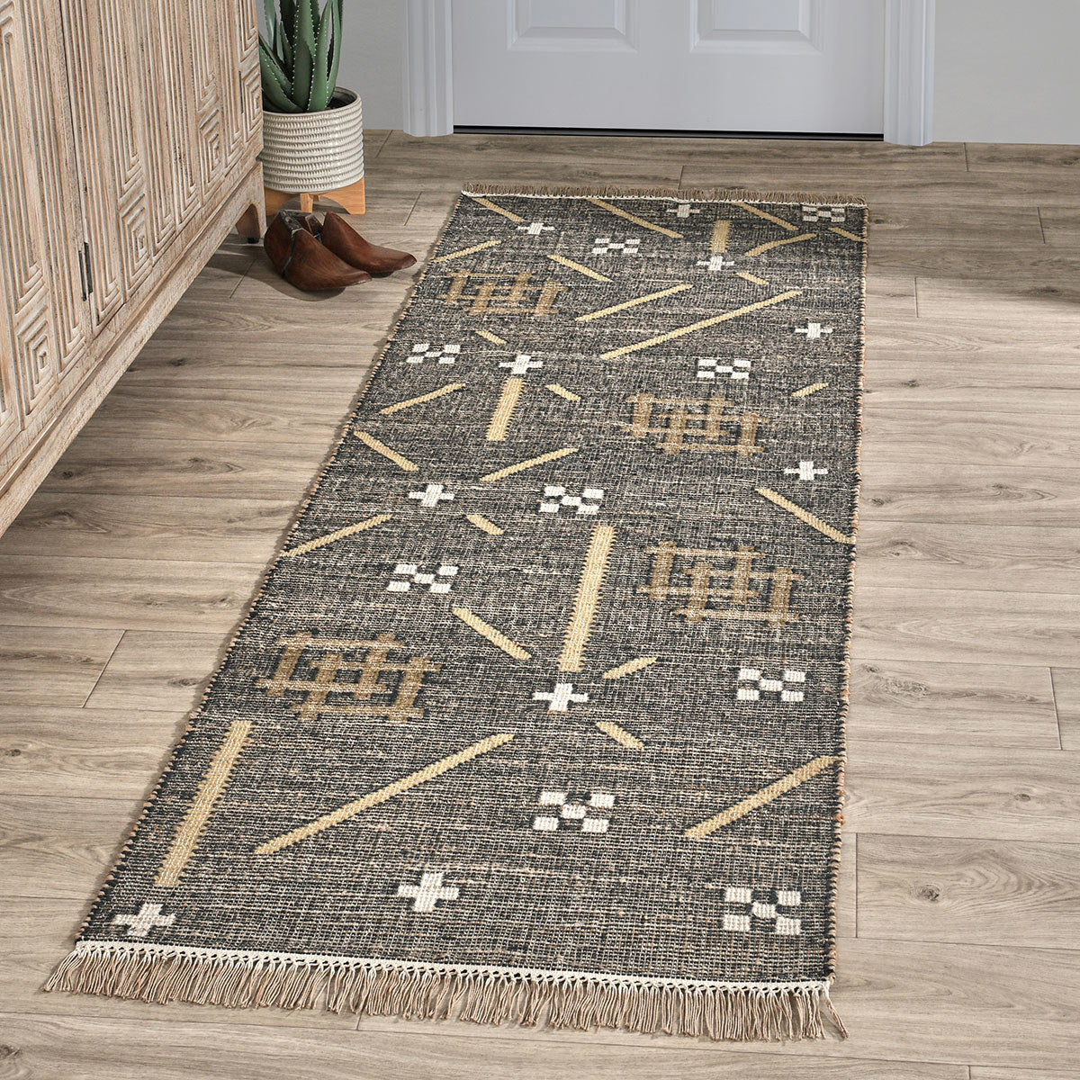 Belfast Caviar Rug - Black Multi - 2'x3'