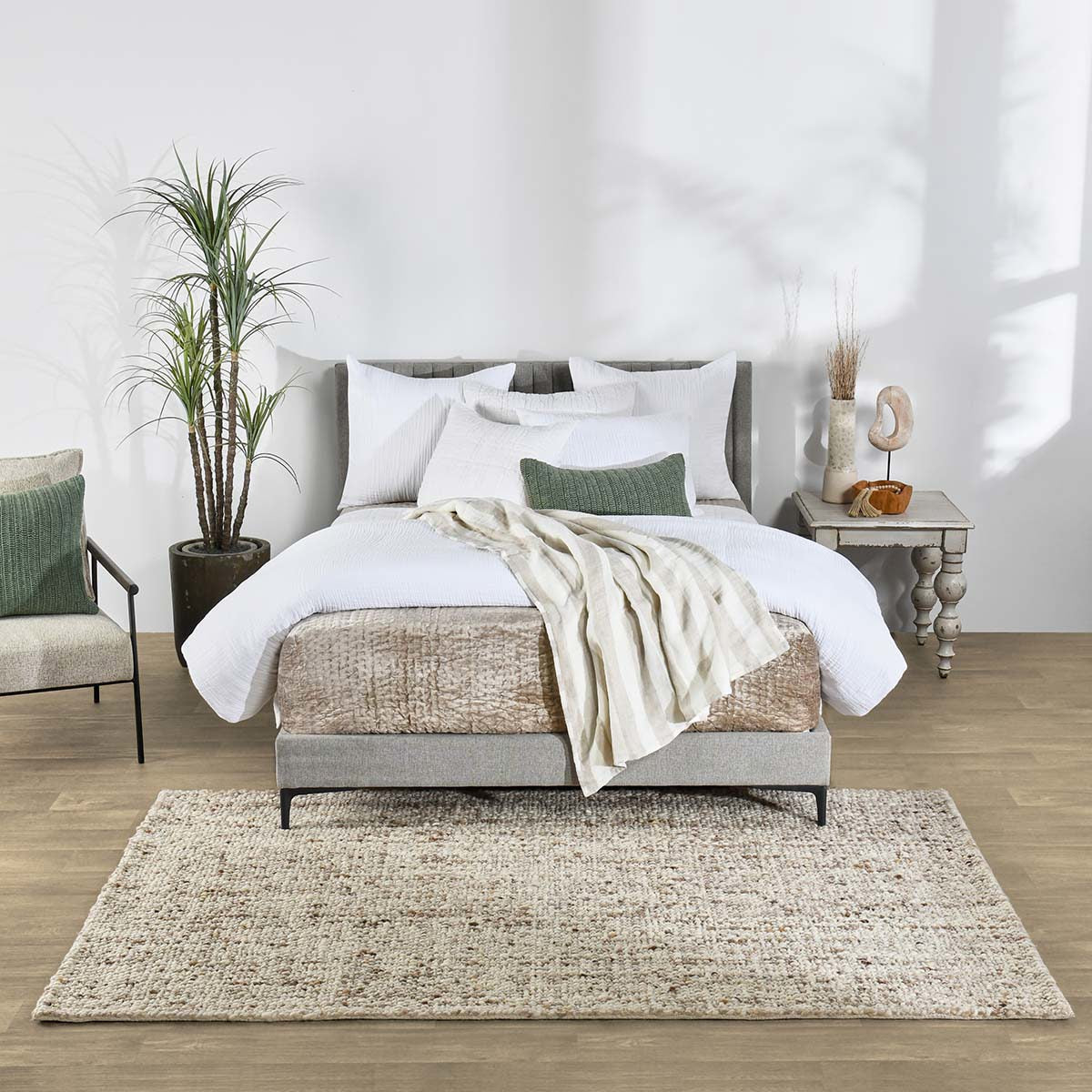 Lynwood Wool Rug - Natural - 2'x3'