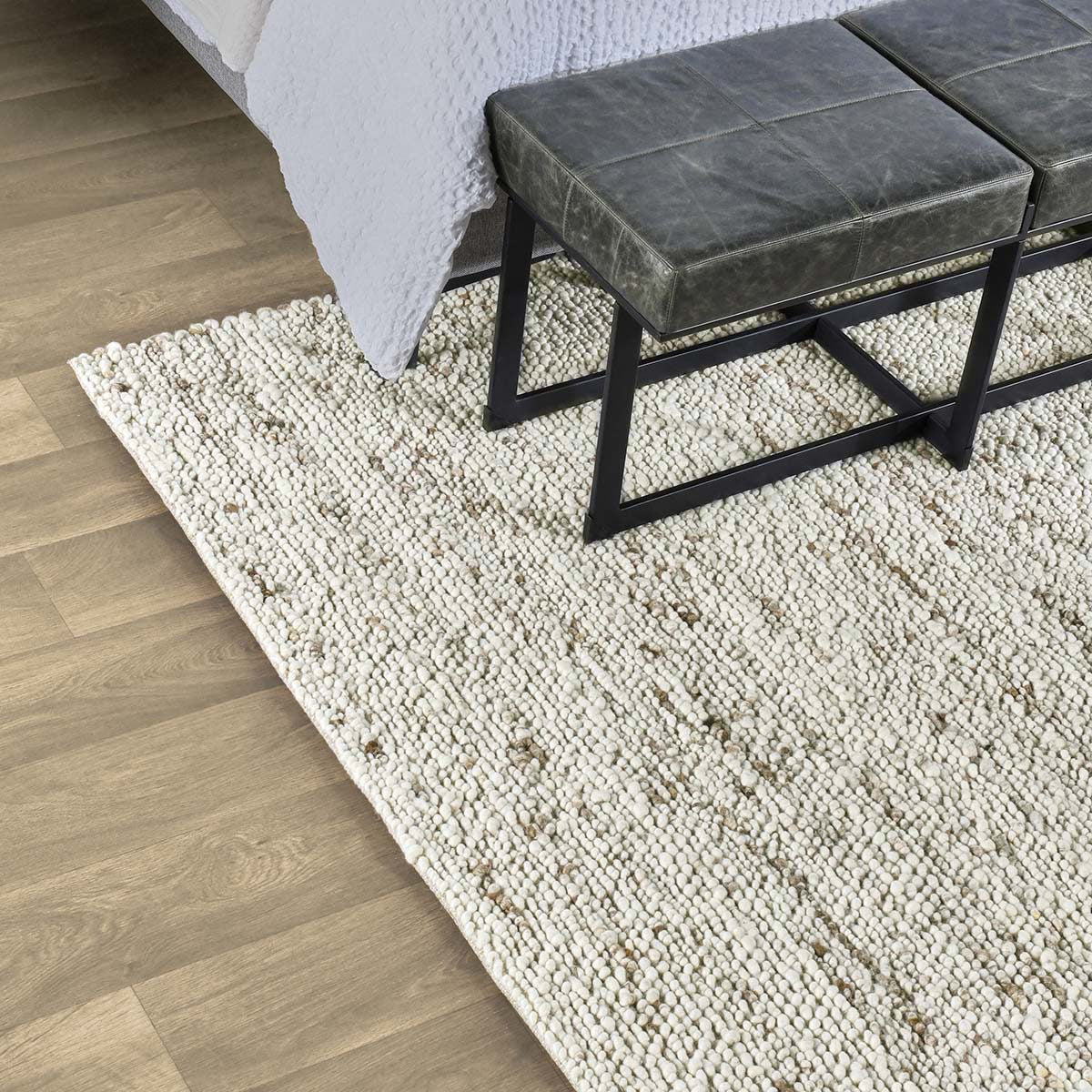 Loomis Wool Rug - Ivory/Natural - 2'x3'