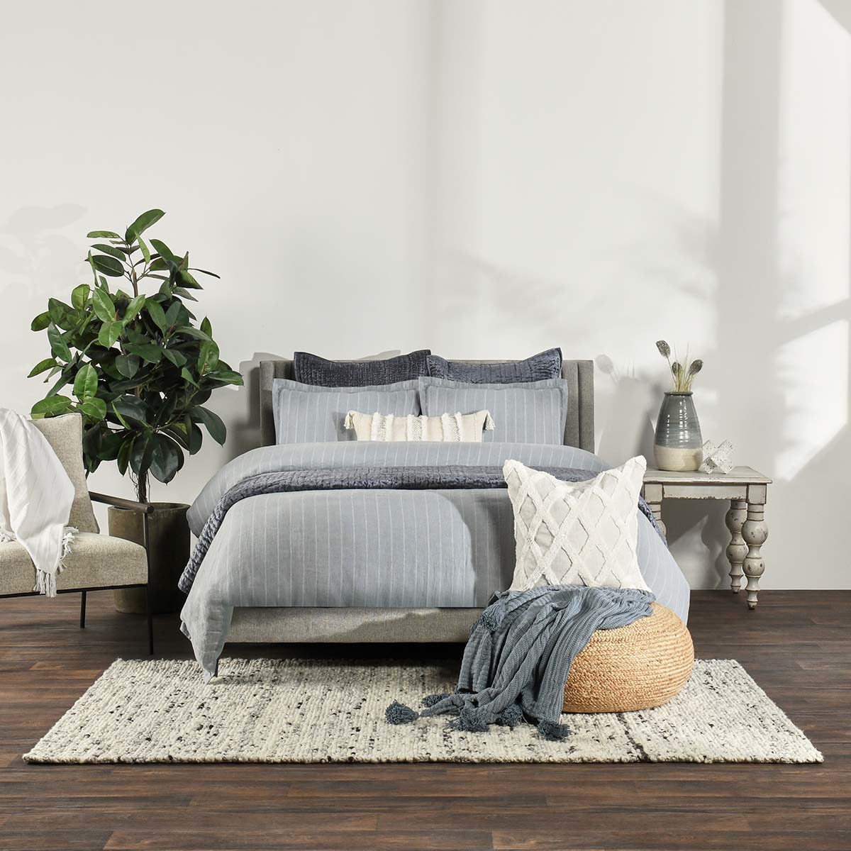 Loomis Wool Rug - Ivory/Gray - 2'x3'