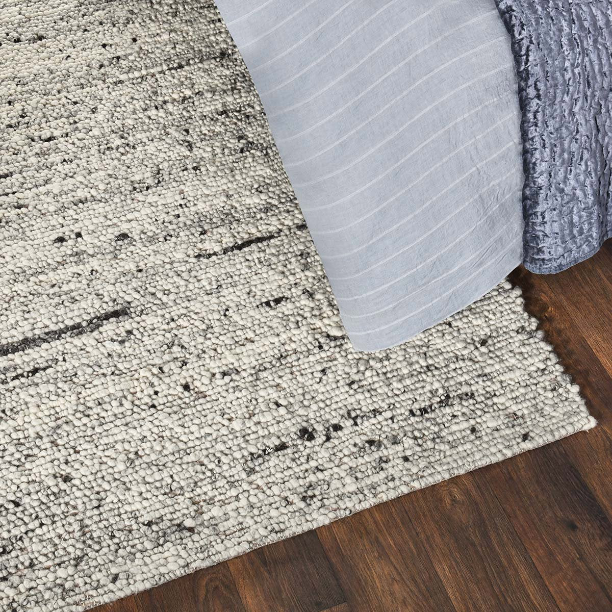 Loomis Wool Rug - Ivory/Gray - 2'x3'