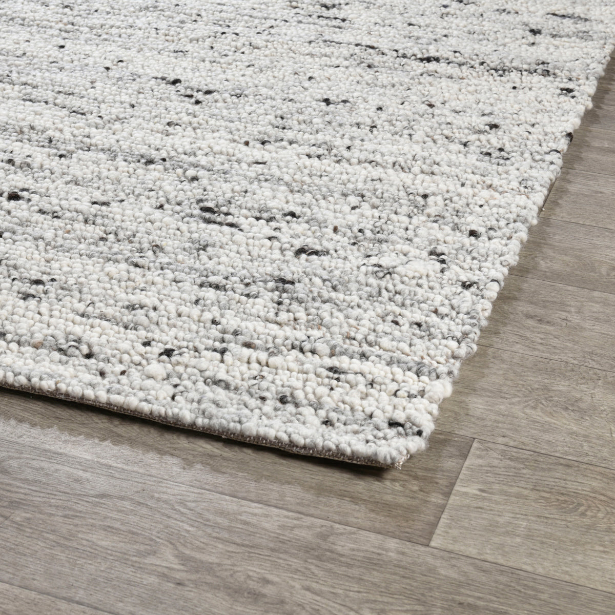 Loomis Wool Rug - Ivory/Gray - 2'x3'