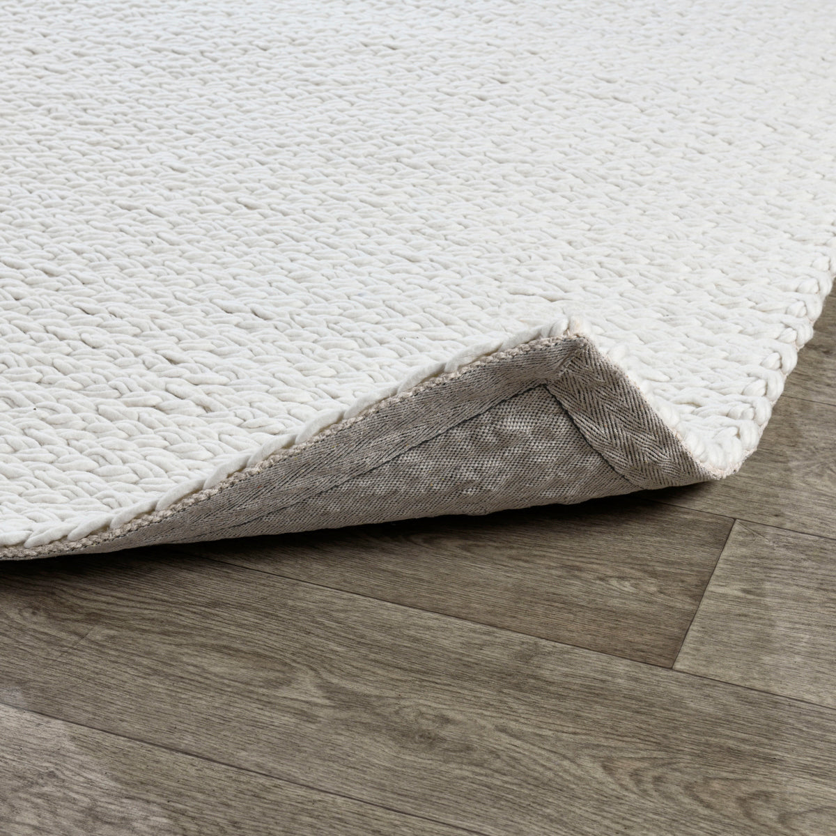 Oxnard Wool Rug - Ivory - 5'x8'