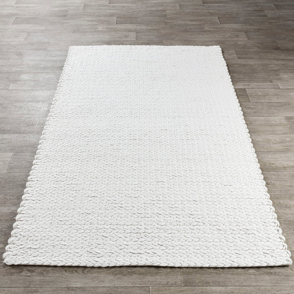 Oxnard Wool Rug - Ivory - 5'x8'