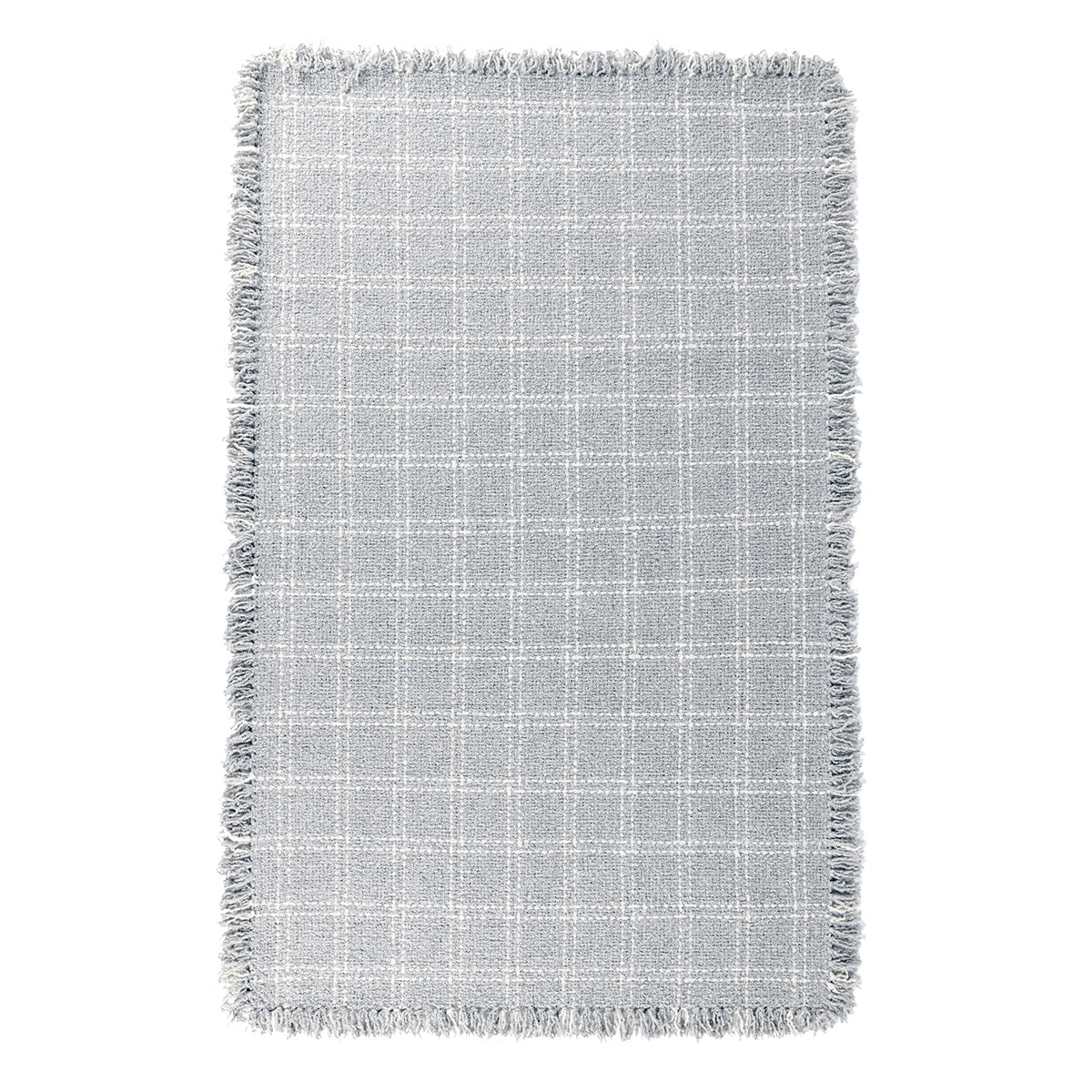 Bradbury Wool Rug - Check Pearl/Gray - 2'x3'