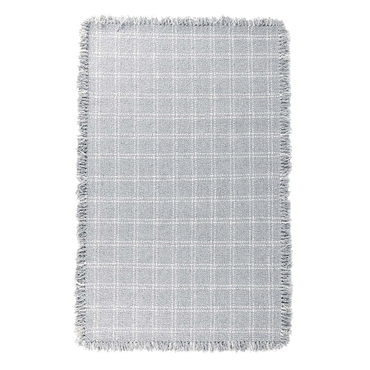 Bradbury Wool Rug - Check Pearl/Gray - 2'x3'