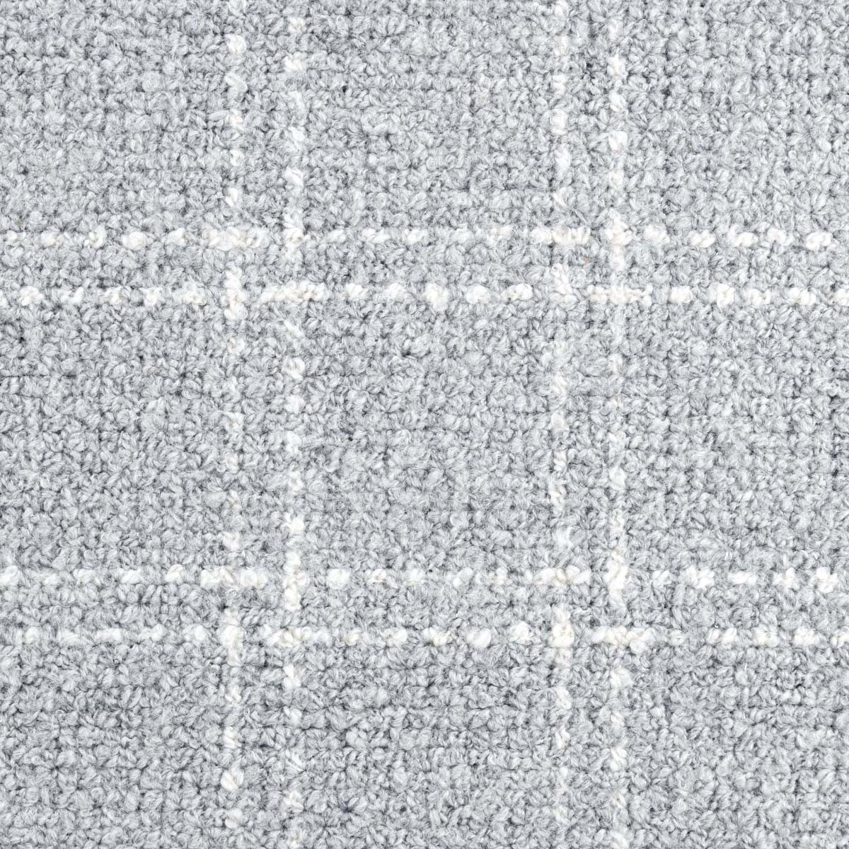 Bradbury Wool Rug - Check Pearl/Gray - 2'x3'