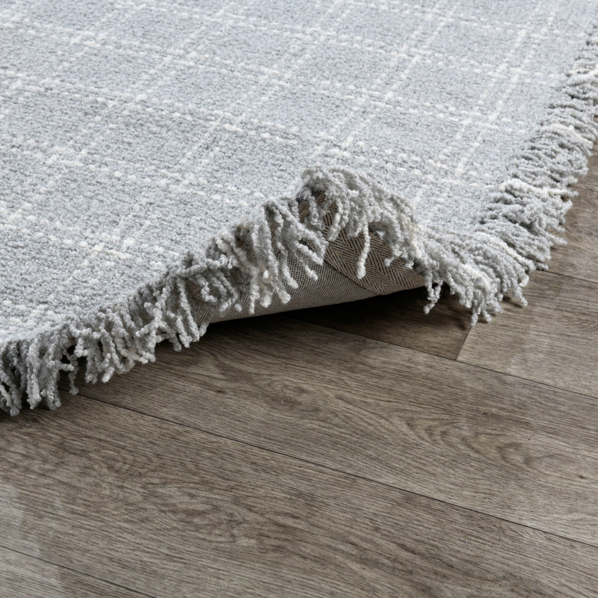Bradbury Wool Rug - Check Pearl/Gray - 2'x3'