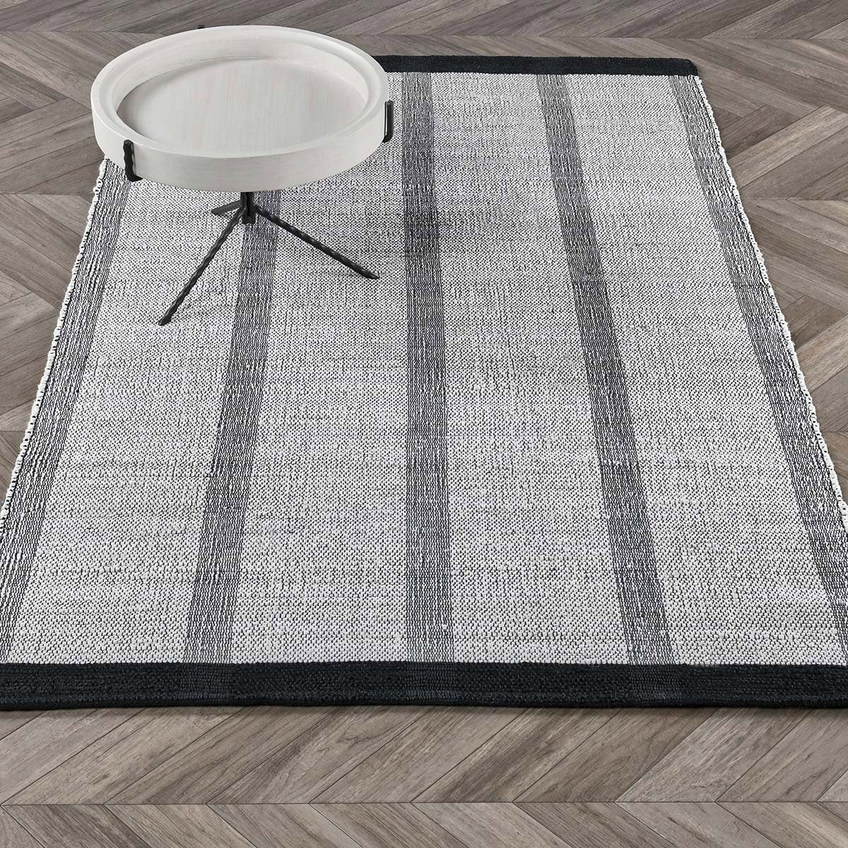 Kochi Stripe Ivory/Black