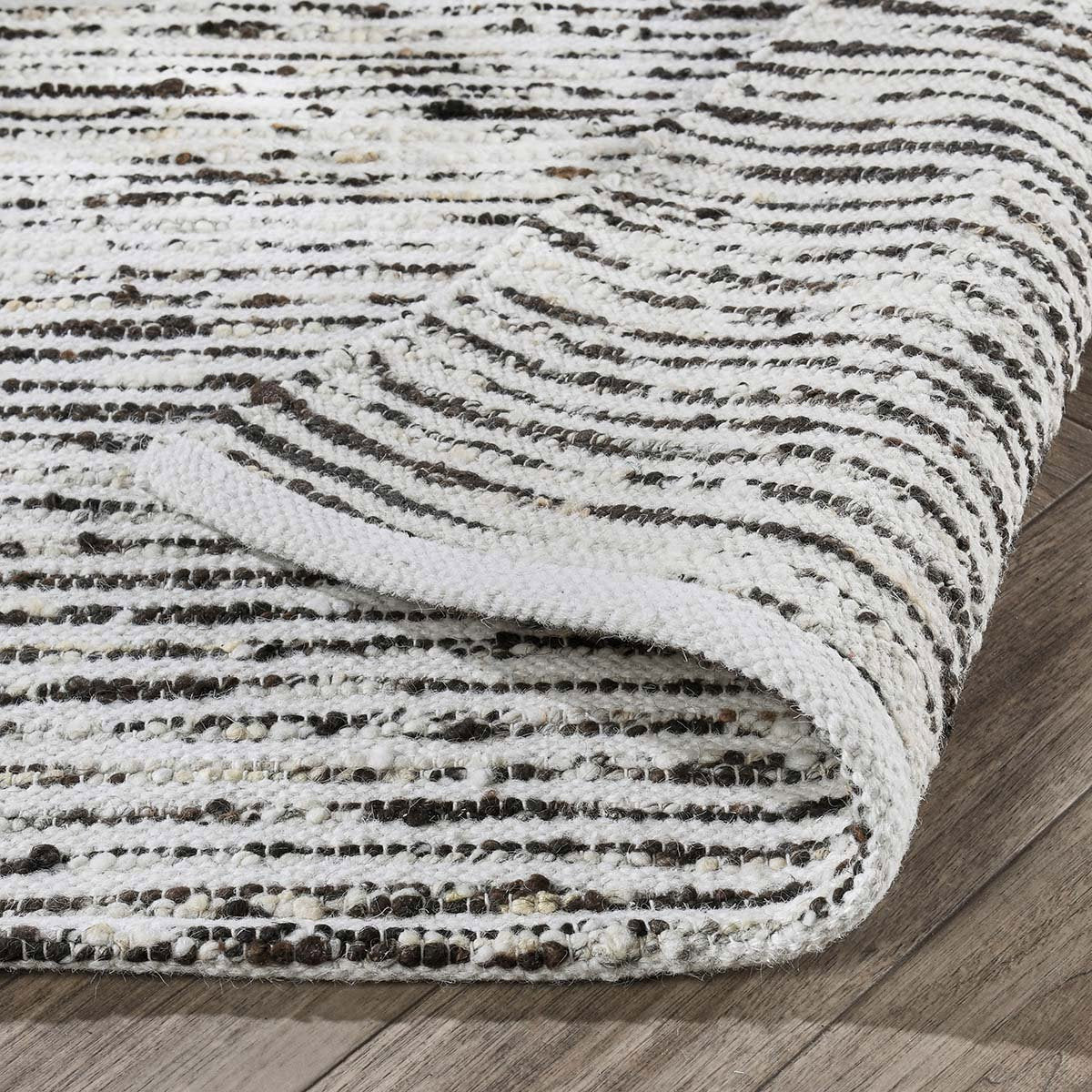 Isa Stripe Ivory/Brown