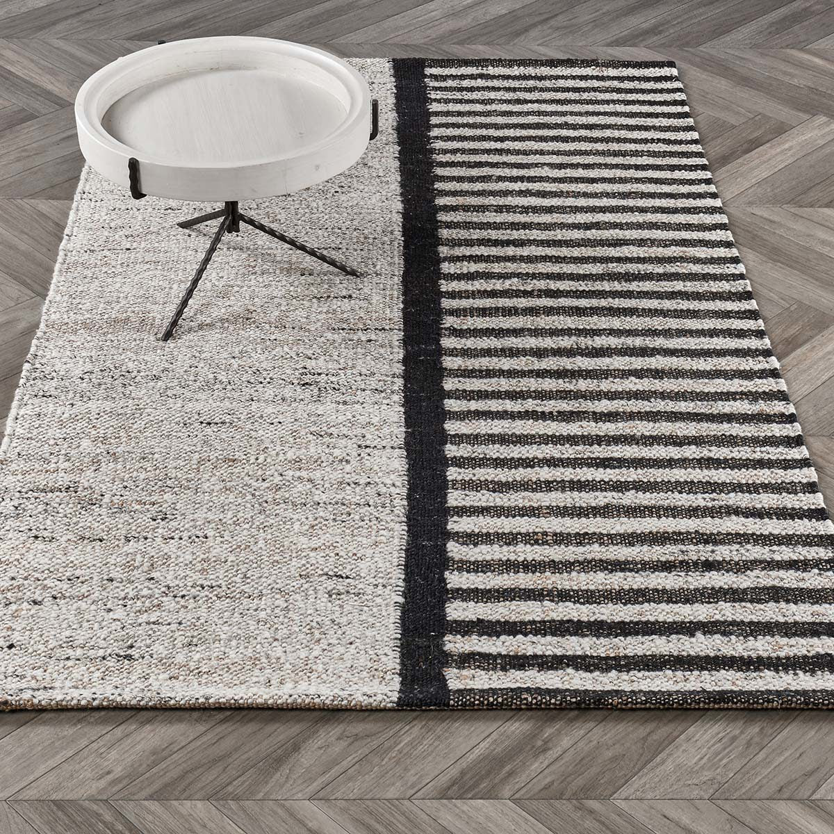 Kofu Stripe Natural/Black