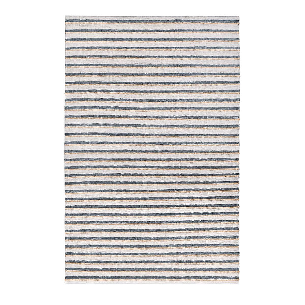 Del Mar Rug - Ivory/Aqua - 2'x3'