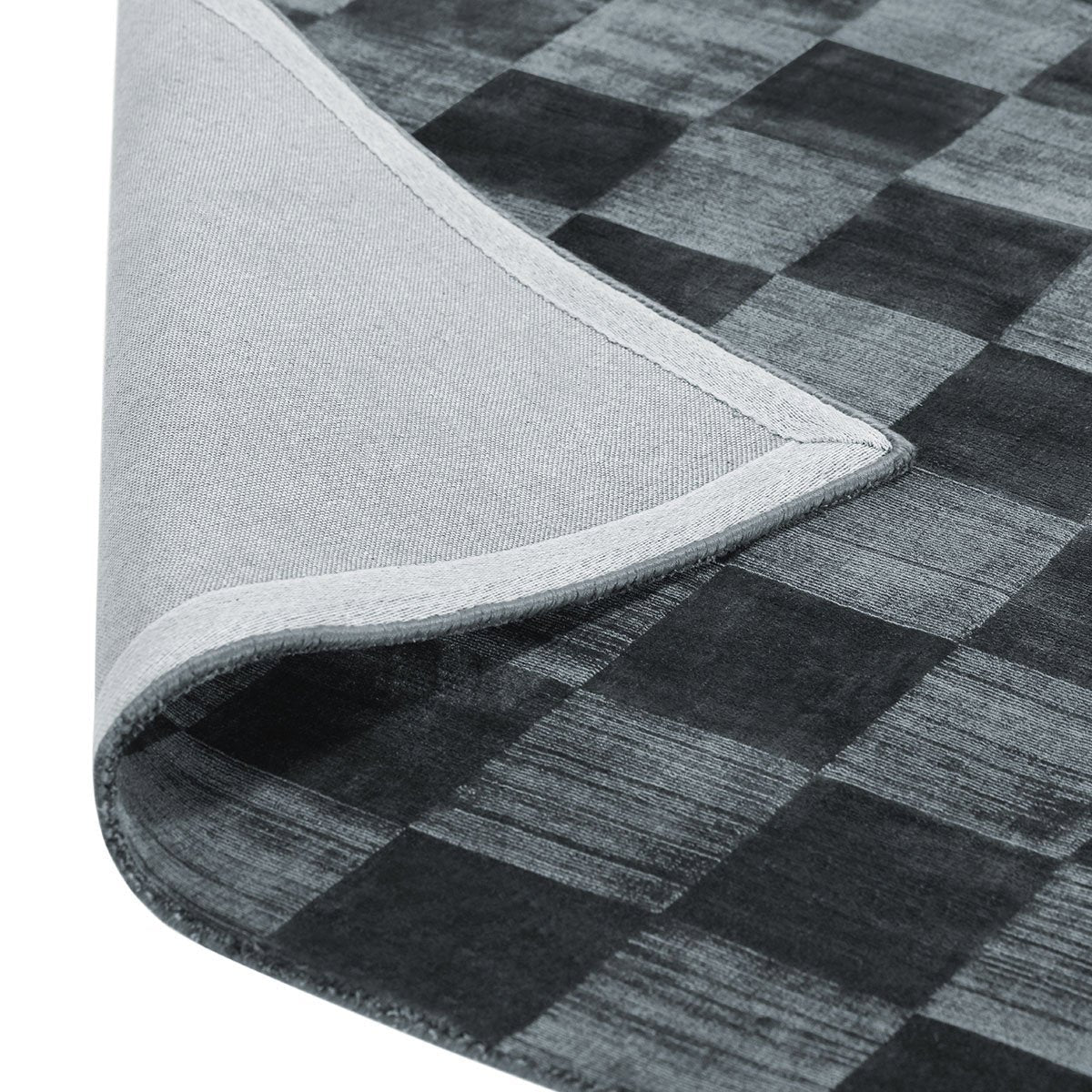 Berlin Check Rug - Ink Blue - 2'x3'