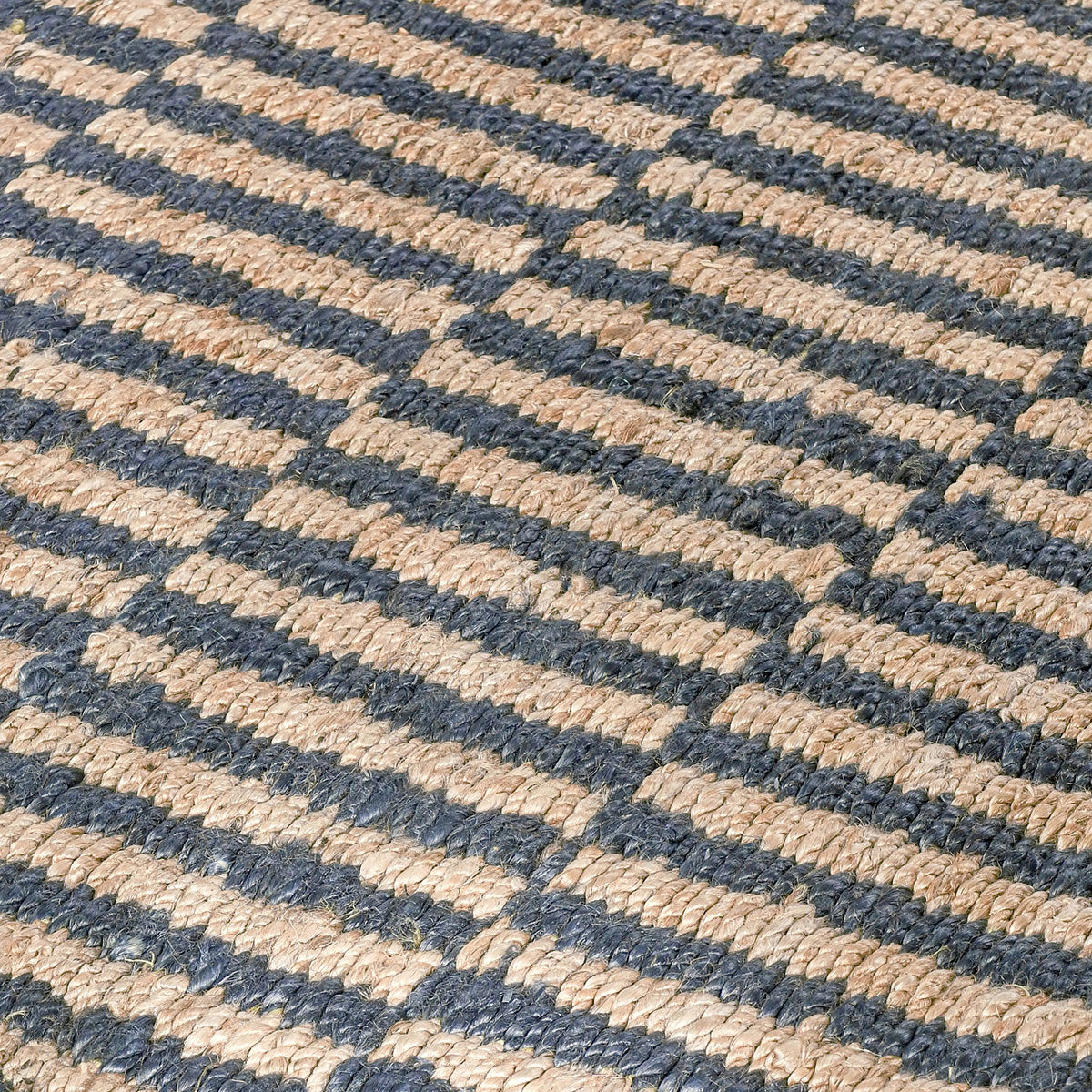 Monterey Jute Rug - Blue/Natural - 2'x3'