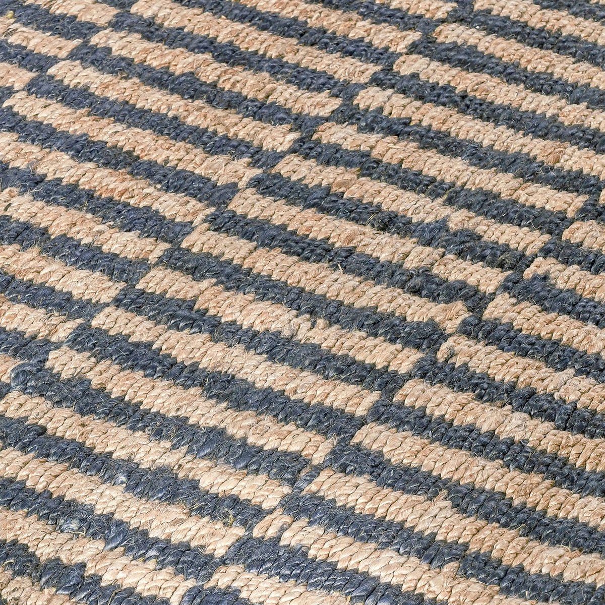 Monterey Jute Rug - Blue/Natural - 2'x3'