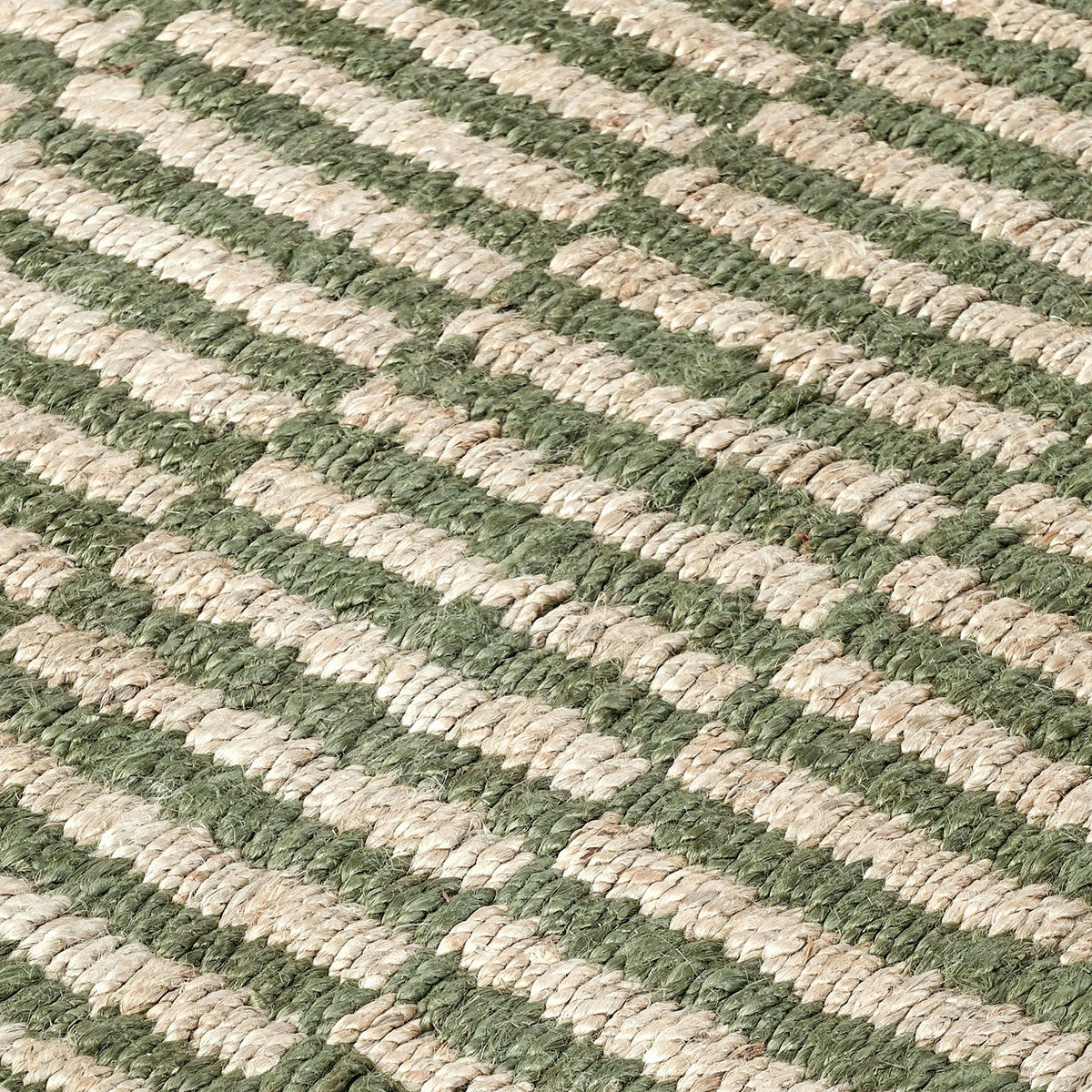 Monterey Jute Rug - Green/Natural - 2'x3'