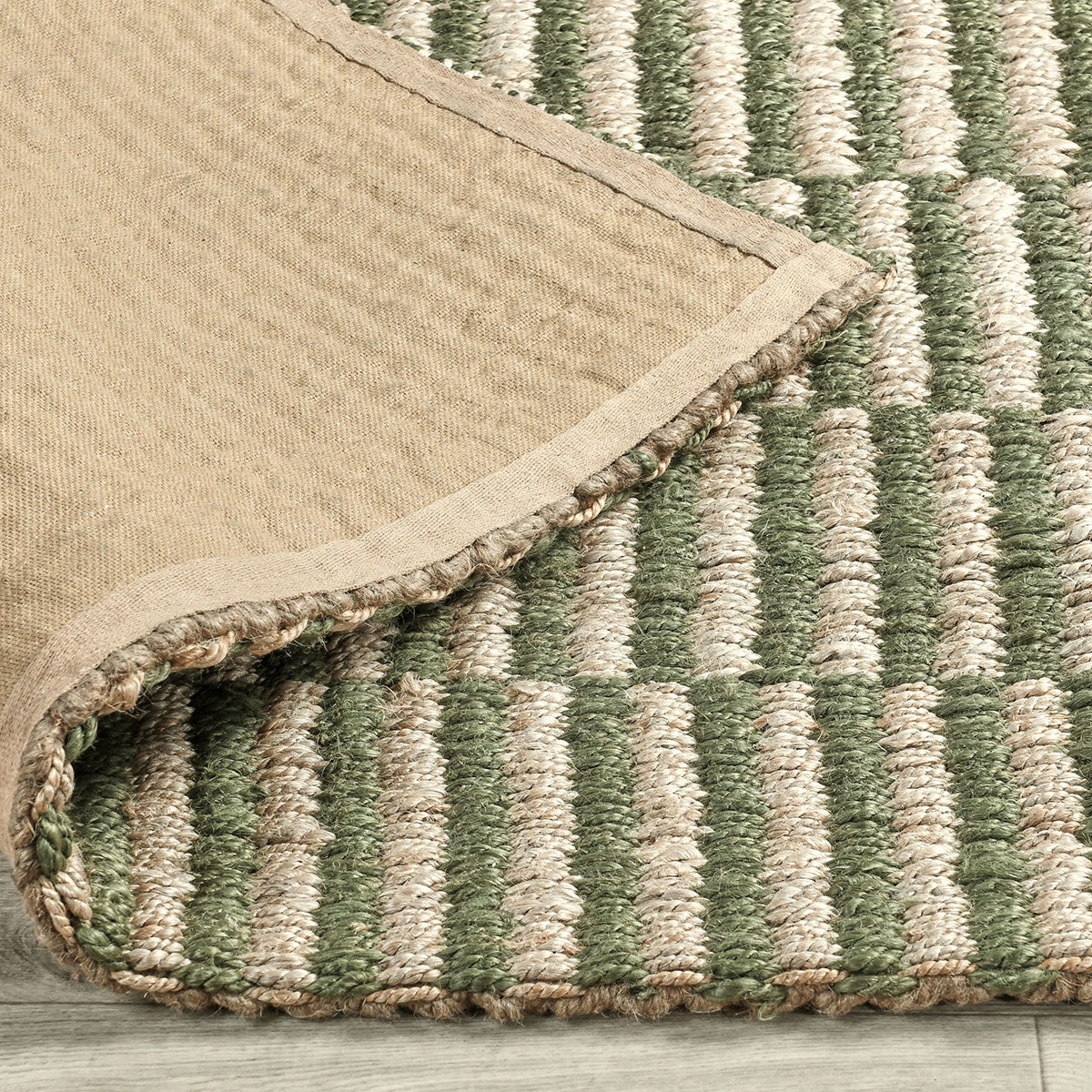 Monterey Jute Rug - Green/Natural - 2'x3'