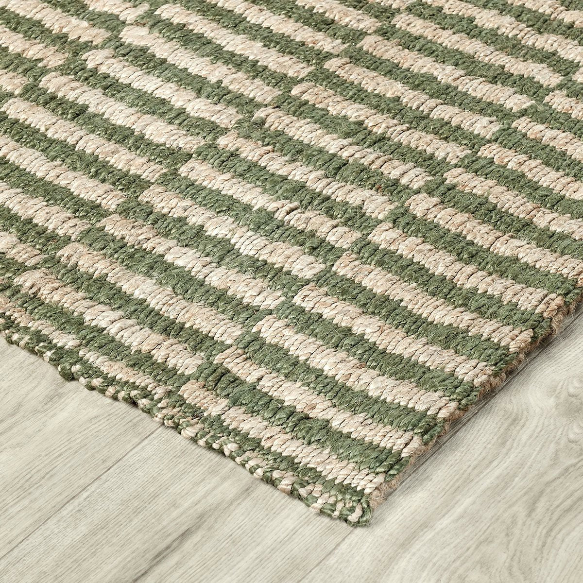 Monterey Jute Rug - Green/Natural - 2'x3'